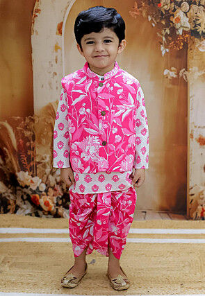 Dhoti suit for kids store