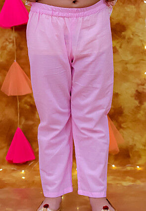 Digital Printed Pure Cotton Kurta Set in White