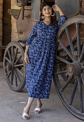 Page 114 | Cotton Dress: Buy Indo-Western Cotton Dresses for Women Online |  Utsav Fashion