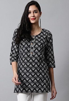Indo western on sale short kurti