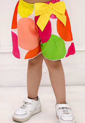 Digital Printed Pure Cotton Top Set in Multicolor