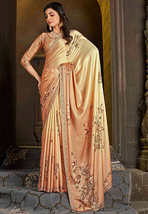 Bollywood Soft Silk Trditional Wear Orange Saree Indian Weddings Girls  Indian Sari Party Wear New Designer Saree - Etsy