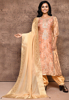 Satin Suit: Buy Satin Salwar Kameez Online for Women
