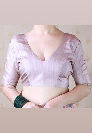 Digital Printed Tussar Silk Saree in Off White