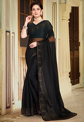 Page 2 | Black Saree: Buy Latest Designer Black Saree Online - Utsav ...