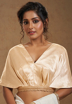 Tissue - Wedding - Readymade Saree Blouse Designs Online: Buy