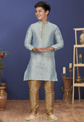 Children's Stylishkurta Pajama & Jacket Indian Dress 9, 10, 11 Year Boys  #27482 | Buy Online @ DesiClik.com, USA