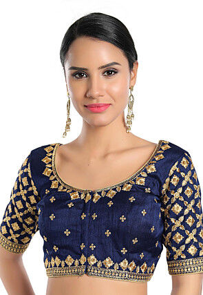 Page 2 | Blue - Ethnic Blouses: Buy Indian Saree Blouse Designs from ...