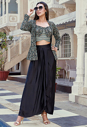 Page 3  Resham Indo Western Dresses - Kurtas, Tunics, Kurtis, Gowns Online