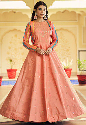 Share more than 136 pink indo western dress