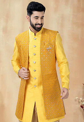 Ethnic wear with jacket best sale