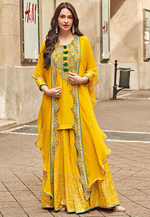 Yellow Salwar Suit Buy Yellow Salwar Kameez for Women Online Utsav Fashion
