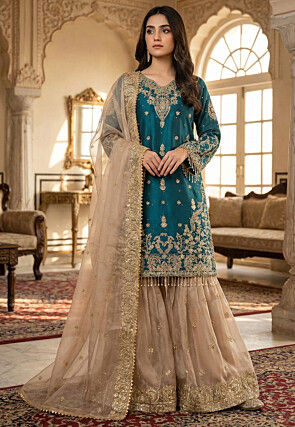 open lace back dress Beautiful Designer Party Wear Pakistani Maryam's Salwar Suit