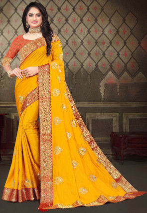 Because It Is a Happy Colour for All, Check out 6 Yellow Saree for Wedding  Ideas and Improvise for Inspiration