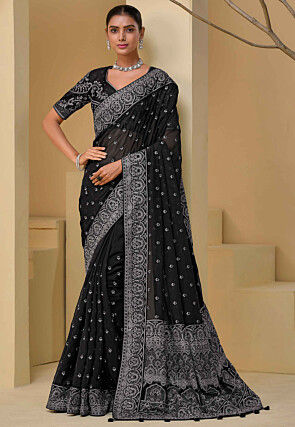 Bead Work Saree Buy Stunning Beaded Saree Designs at Great Prices Utsav Fashion