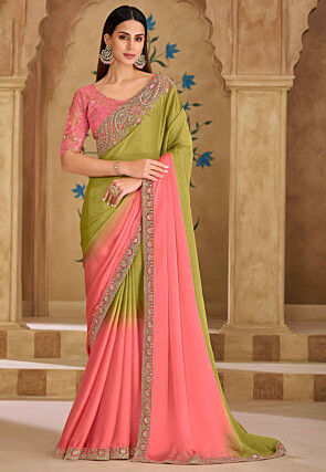 Chiffon Dress: Expolre Indian Chiffon Fabric Dresses