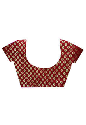 Embroidered Border Georgette Saree in Beige