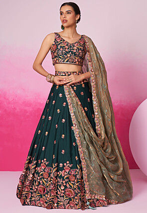 Buy Designer Chiffon Lehenga Choli Online Shopping