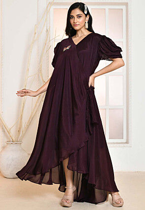 Chiffon Gowns - Buy Chiffon Gown for Women & Girl Online