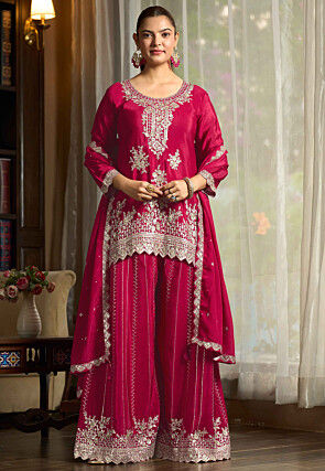 Pink Pakistani Suits & Salwar Kameez: Buy Online | Utsav Fashion