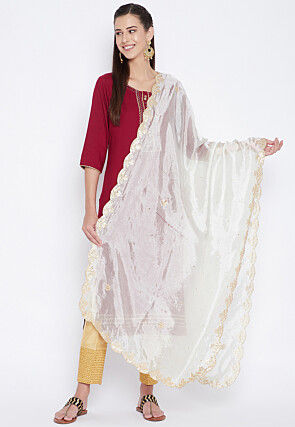 Page 2 | Chiffon - Dupattas - Indo Western Dresses: Buy Latest Indo Western  Clothing Online | Utsav Fashion