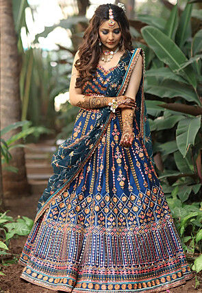 Buy Silk Lehenga Choli Online Latest Designs Trendy Look