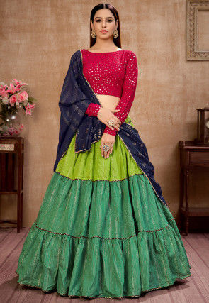 Beautiful Heavy Muslin Cotton Embroidery Lehenga Choli at Rs.1350/Piece in  surat offer by Royal Export