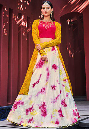 30+ Lehenga Colour Combinations for Brides that are Going to Rule The  Wedding Season | WeddingBazaar