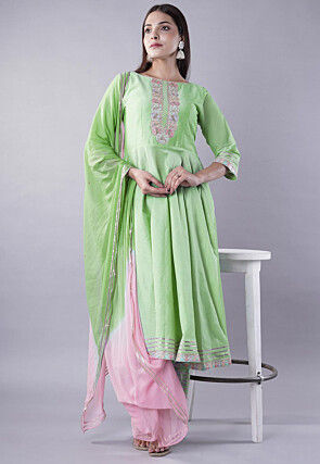 A line suit with plazo cheap
