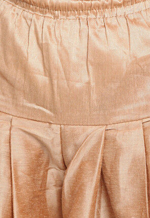 Embroidered Dupion Silk Kurta Set in Maroon