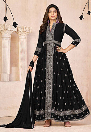 green emerald velvet dress Desi Semi Formal – Precious Noor main image 0