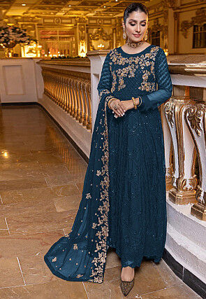 Abaya Style Salwar Suit - Buy Latest Designer Abaya Style Salwar Suit ...