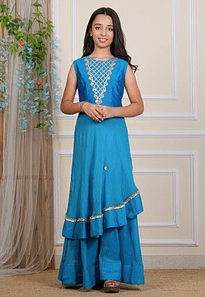 Dresses Gota Work Indian Kids Wear Buy Ethnic Dresses and Clothing for Boys Girls
