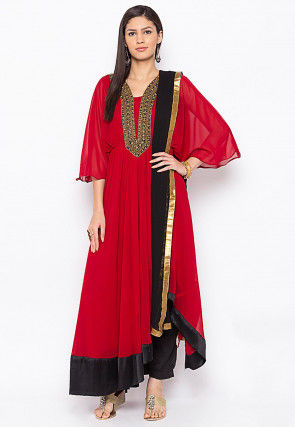 Page 3 | Red Pakistani Suits & Salwar Kameez: Buy Online | Utsav Fashion