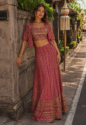 hot pink indian dress Buy Hot Pink Indian Reception Dress For Bride Online 2019