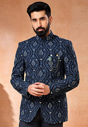 Silk Blend Embroidered Blouson - Ready to Wear