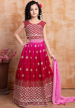 Clothing Girls Clothing Tops & Tees Red Cotton Kurta Kurti Top Pakistani Dress Girls Kids embroidered Indian 