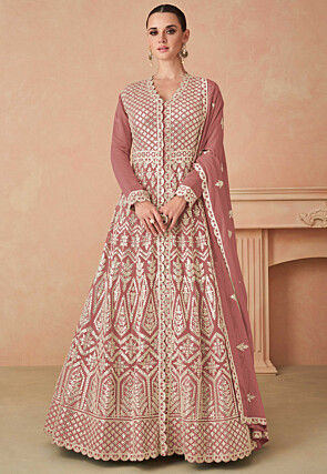 Designer indo western lehenga discount