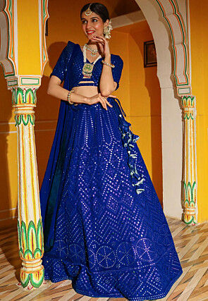 Charming Banarasi Brocade Design Wedding Wear Lehenga Choli For Women at Rs  1599.00 | बनारसी लेहंगा - Skyblue Fashion, Surat | ID: 25696142855