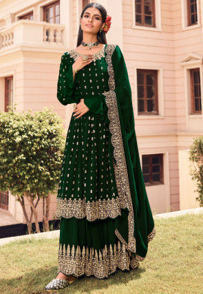 Green Pakistani Suits Salwar Kameez Buy Online Utsav Fashion