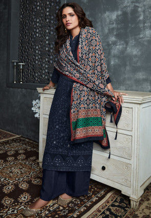 Blue Pakistani Suits & Salwar Kameez: Buy Online | Utsav Fashion