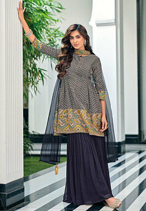 Buy Embroidered Georgette Pakistani Suit in Sea Green Online : KCH9330 ...