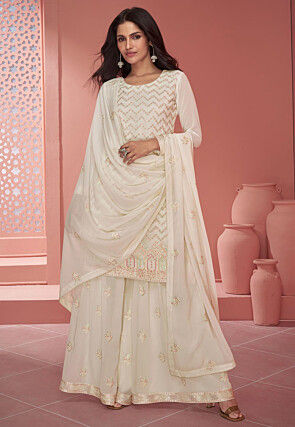 Buy White Salwars & Churidars for Women by VOOM Online