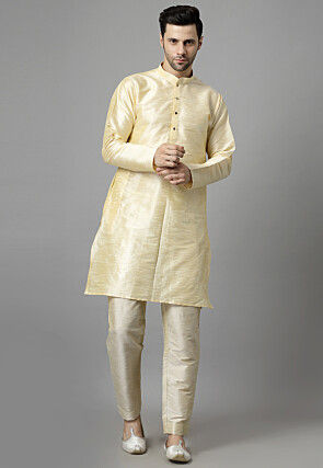 Embroidered Georgette Sherwani in Light Purple