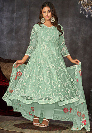 Net Anarkali Suits Salwar Kameez Buy Online Utsav Fashion