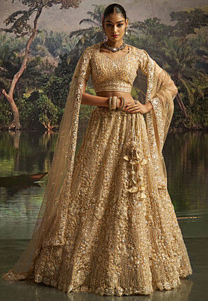 Wedding Lehenga Best Wedding Dress Color For Dark Skin Luxury Gold