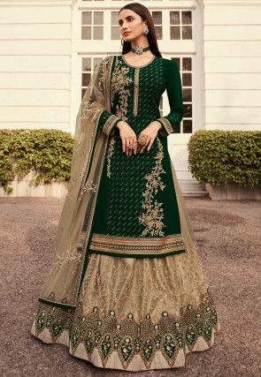 Mehndi Function Celebration Wear Indian Pakistani Women Wear Anarkali Gown  Suits | eBay
