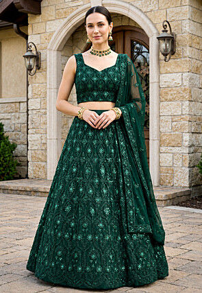 dark green indian dress - Dori Work tango dress under $2000