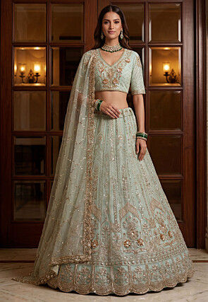 Green - Bridal - Collection of Indian Dresses, Accessories & Clothing in  Ethnic Fashion