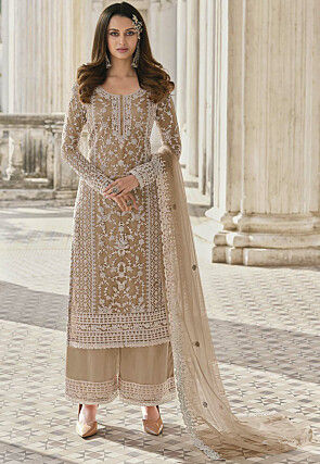 Beige Salwar Suit Buy Beige Salwar Kameez for Women Online Utsav Fashion